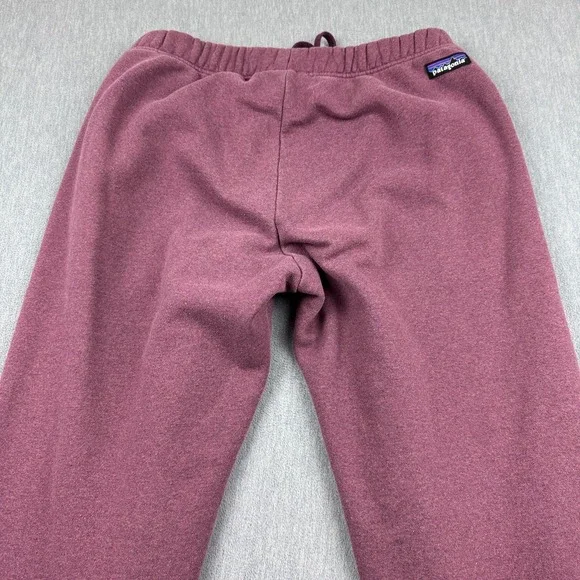 Patagonia Pants Womens Medium Red Fitz Roy Icon Uprisal Sweatpants Fleece 26067 - Picture 15 of 16